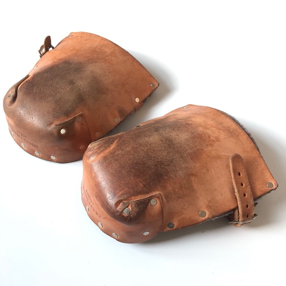 Sears Other - Sears Craftsman Leather Knee Pads Felt Lined